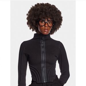 BBXBRAND Panther Ribbed Turtleneck NWT